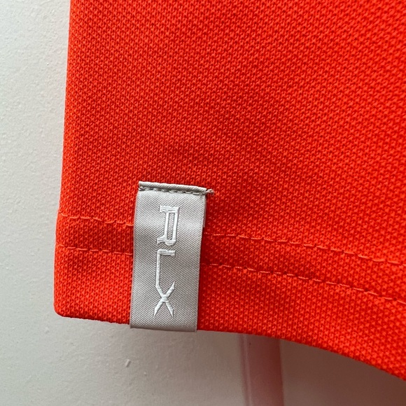 XL RLX Ralph Lauren Golf Shirt Orange - Picture 4 of 4